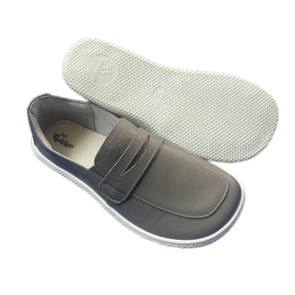 Tipsietoes 2025 Sprinng Autumn Barefoot Genuine Leather Men Women Slippers With Flat Soft Sole Zero Drop Wider Toes Box