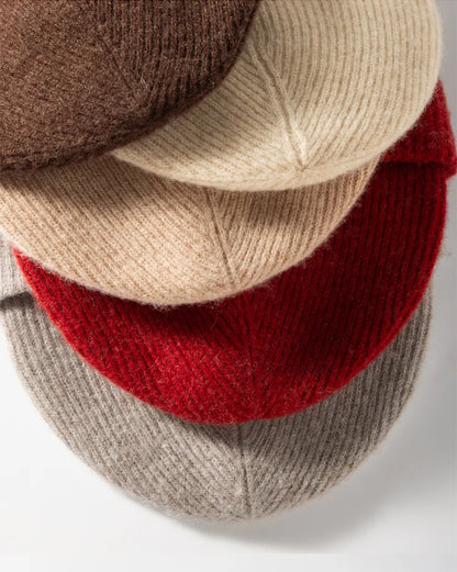 Winter 2025 Casual Women's Wool Hat Knitted Cap Warm Fashionable Headwear for the Cold Months