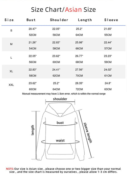 New York Art Word Cartoon Bear Sunset Scenery Design Male Clothing Hip Hop Street Hoodies All-Match Pocket Pullovers Men Hoody