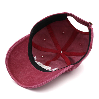 KOEP MOM And DAD Baseball Cap Fishing Caps Men Outdoor Women Washed And Worn Pregnancy Announcement Hats 3D Embroidery