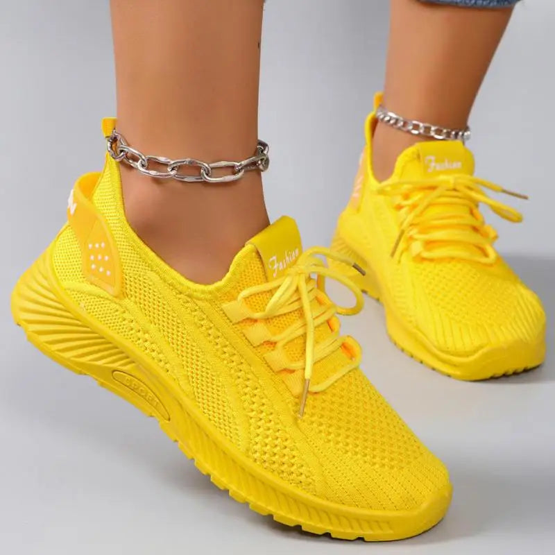 Women Purple Platform Sports Shoes Women Thick Sole Breathable Black Casual Shoes Fashion Slip On 2025 Outdoor Walking Sneakers