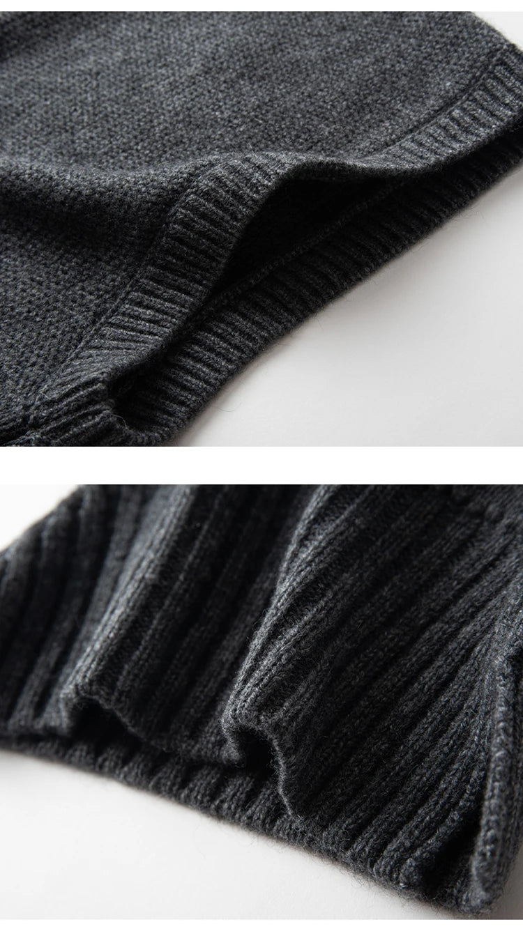 New Autumn and Winter Women's Hat 100% Cashmere Knitted Scarf Hats Outdoor Warm Fashion Girl Cap Lady High Quality Neck Sarf