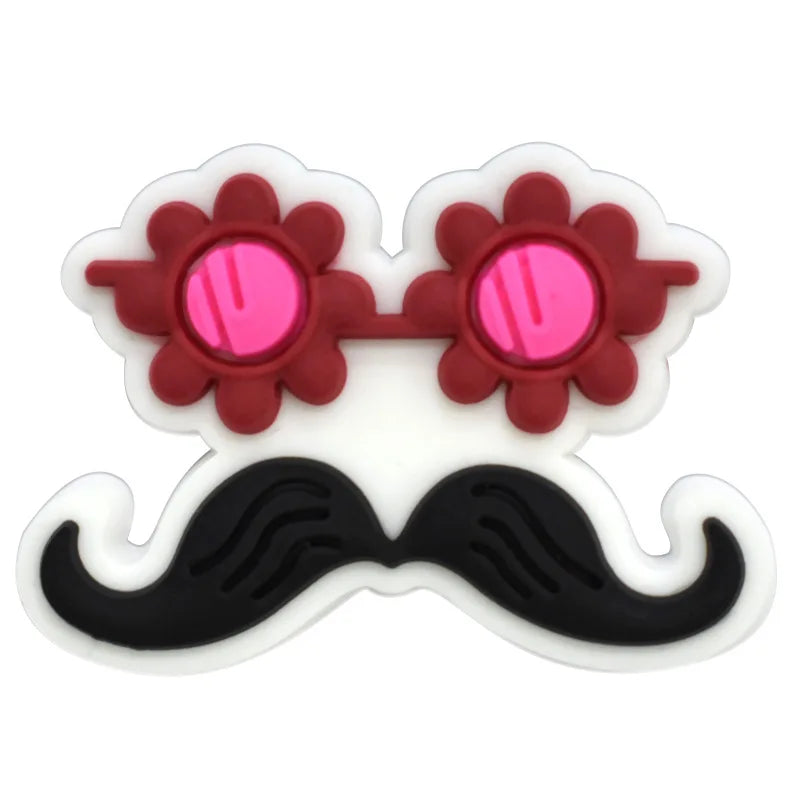 mexico series PVC shoe Charms Slippers Buckle combination Fit Wristbands accessories Decoration Bands gift unisex party