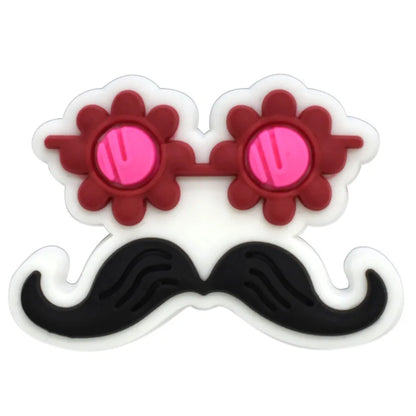 mexico series PVC shoe Charms Slippers Buckle combination Fit Wristbands accessories Decoration Bands gift unisex party