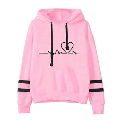 Womens Tracksuit Casual Stripe Versatile Sweatshirt Black Sweatpants Loose Print High Quality Outfits Single Piece Hoodies Pants