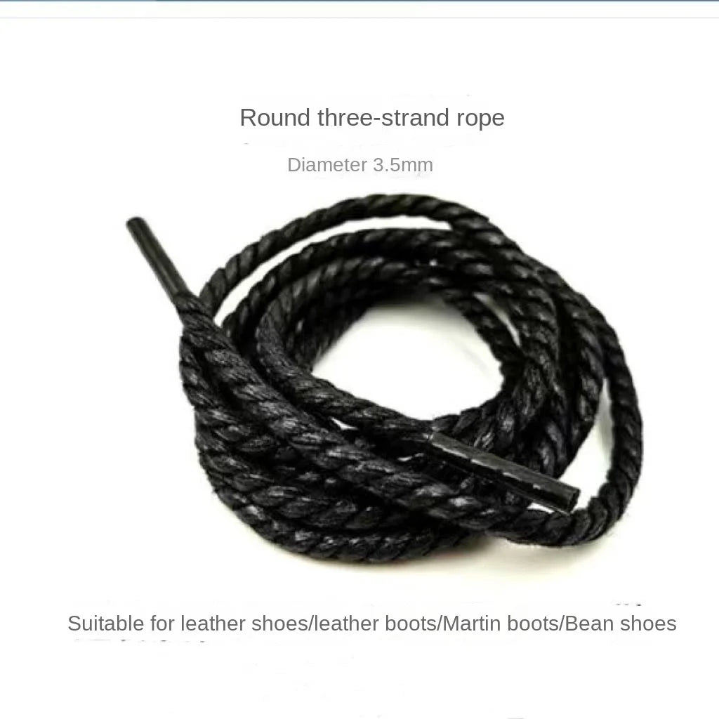 Light Gray Shoelaces Sports Shoes Wear-resistant Rope Men's Round Style Women's Flat Shoelaces Rope Casual Flat Round Sneakers