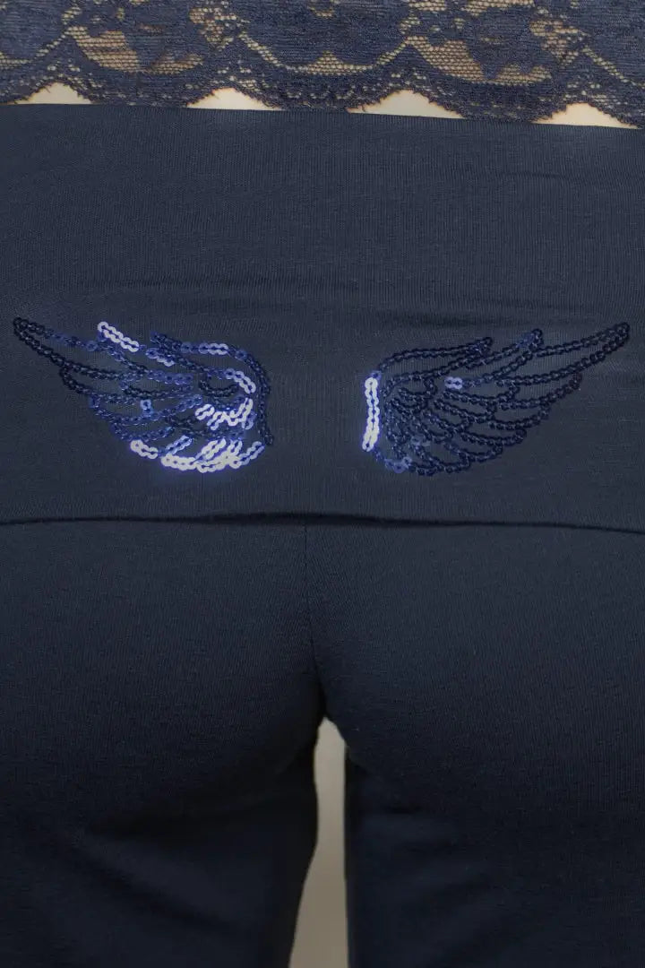 Women Fashion Sequin Angel Wings Printed Hoodies Casual Long Sleeved Hooded Solid Color Tops 2025 New High Street Y2k Outwear