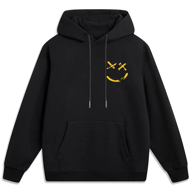 Plus Size Men's Hoodies 7XL 6XL Loose Casual Sweatshirts Fashion Long Sleeve Tops 185KG Hooded Pullover Streetwear Male Clothing