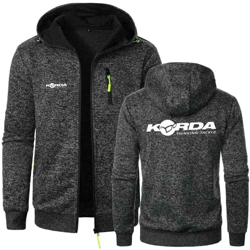 Men's Sweatshirts Korda Inspired Tribute Hoodies Jacket Zipper Cardigan Sweaters Sportwear Outerwear Fleece Hoody Streetwear