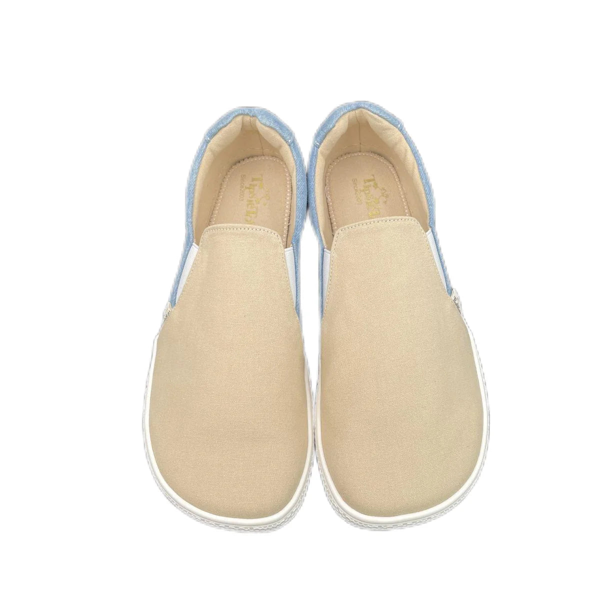 Tipsietoes 2025 New Barefoot Canvas Slippers For Women And Men With New Flat Soft Zero Drop Sole Wider Toe Box Light Weight