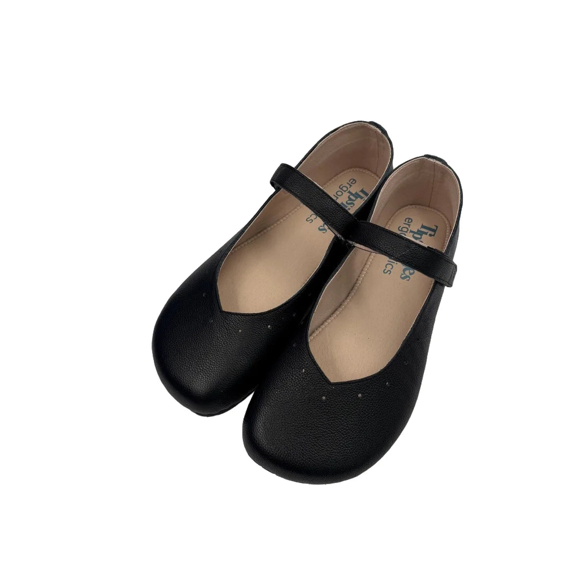 Tipsietoes 2025 Sprinng Autumn Barefoot Genuine Leather Ballerina Mary Jean Women With Flat Soft Sole Zero Drop Wider Toes Box