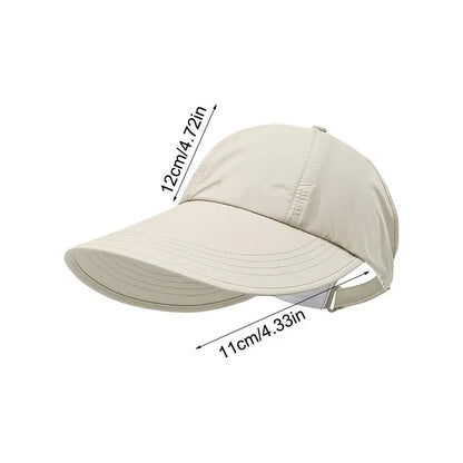 Breathable Sunhat with Wide Brim  UV Protection Summer Outdoor Beach Fisherman Hat Sunscreen Protection Cap Adjustable Sun Hat