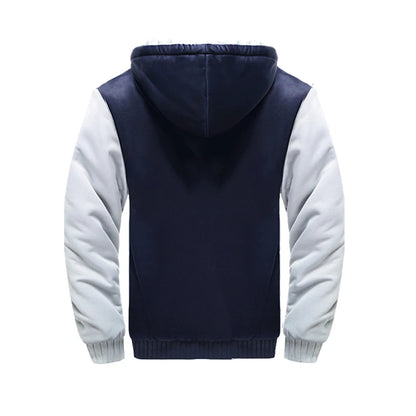 Men's Jacket Winter Camouflage Fleece Thicken Hooded Jackets Male Long Sleeve Coat Casual Zip Up Hoodies Streetwear Men's Coats