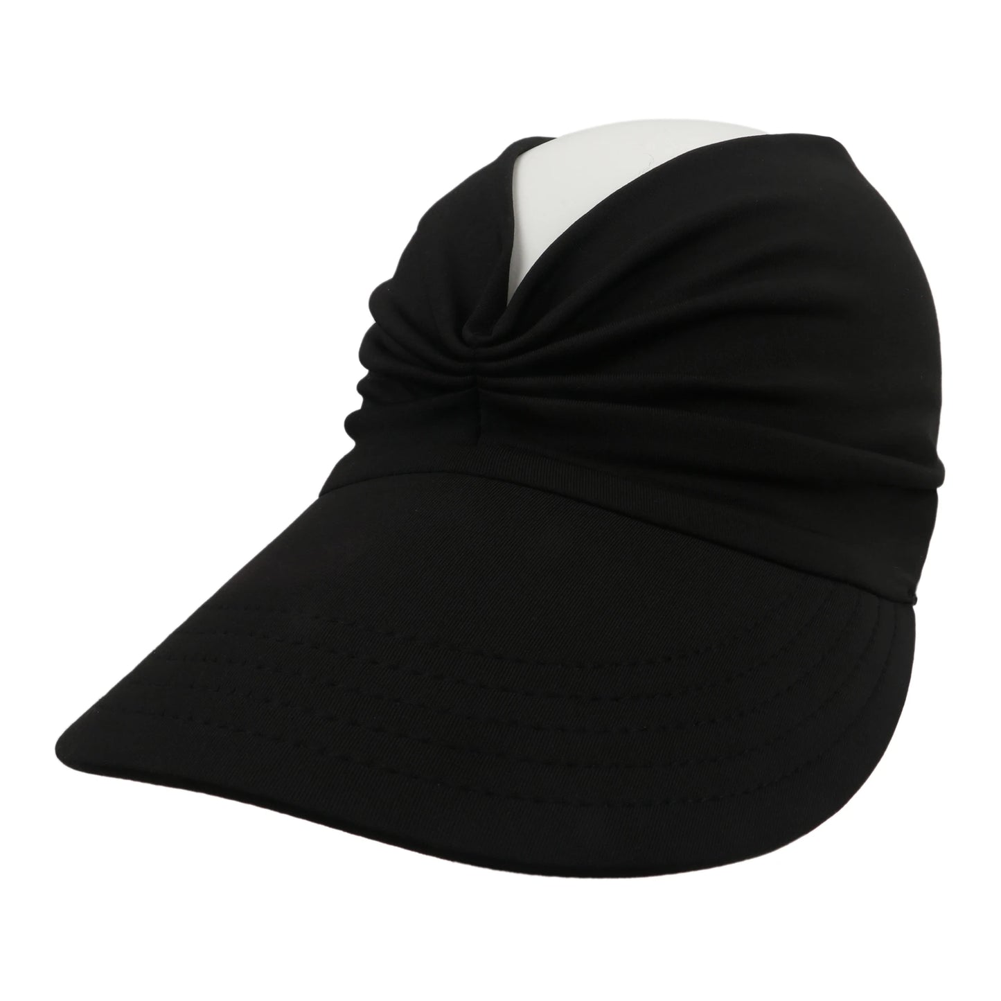 Spring and Summer Beach Sun Hat for Women New Ladies Outdoor Sports Empty Top Hat Sun-Protection Visior