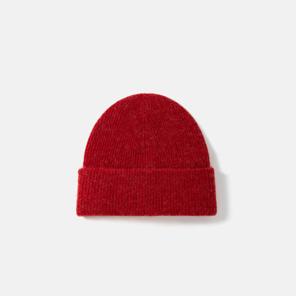 Winter 2025 Casual Women's Wool Hat Knitted Cap Warm Fashionable Headwear for the Cold Months