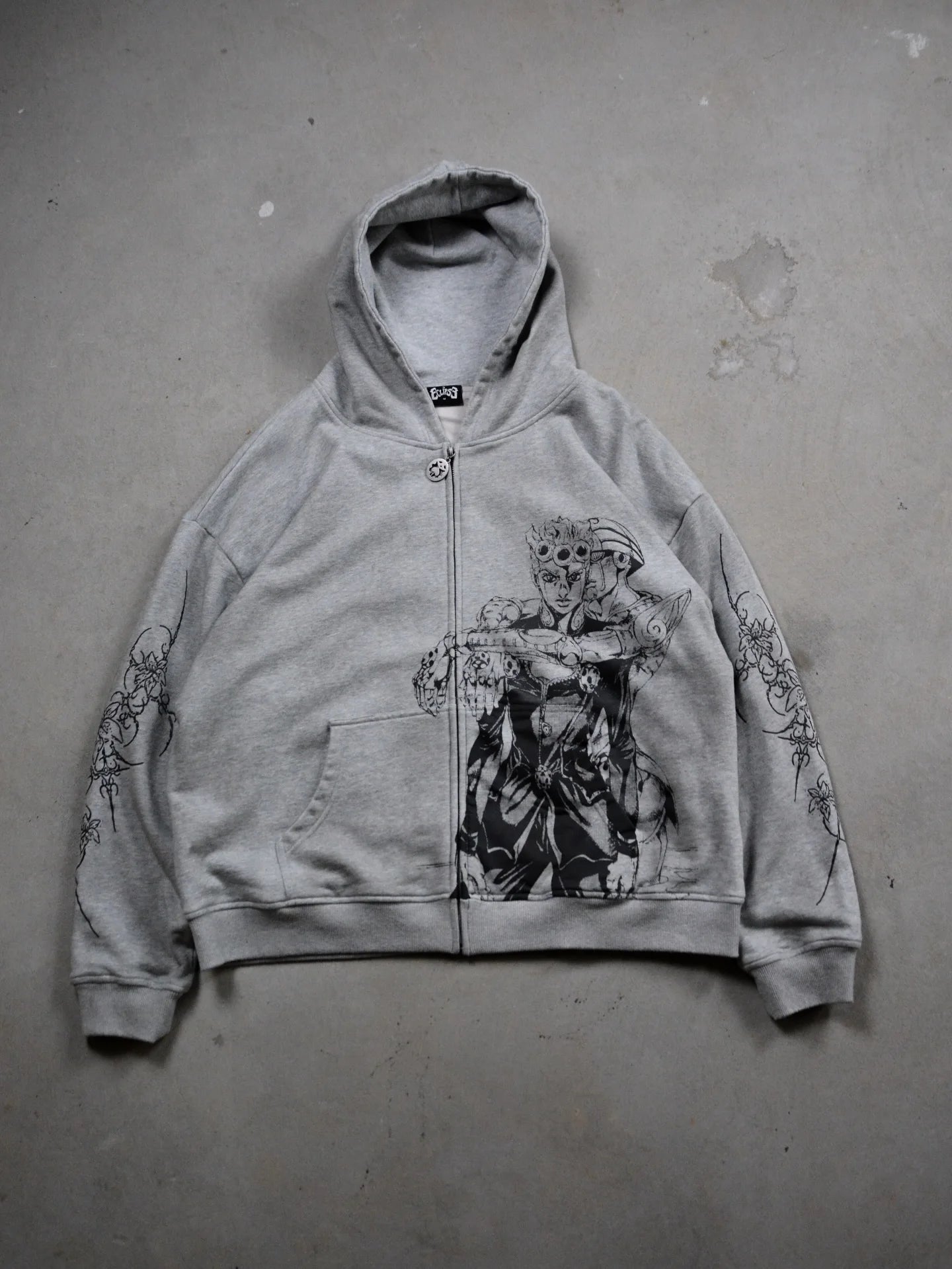 Y2k Stands Hiphop Jojo Bizarre Adventure Hoodies Harajuku Oversized Mens Womens Zipper Hoodie Hip Hop Couple Street Sweatshirt