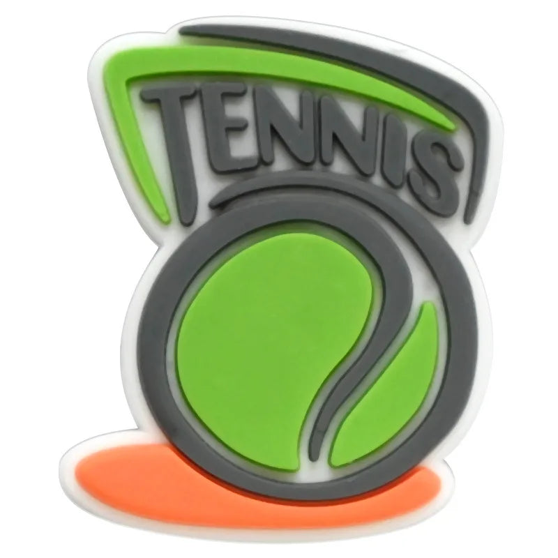 tennis mode series PVC shoe Charms Slippers Buckle combination Fit Wristbands accessories Decoration Bands gift unisex party
