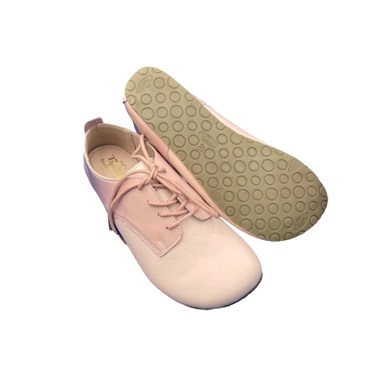 Tipsietoes 2025 Sprinng Autumn Barefoot Genuine Leather Women Sneaker With Zero Drop Flat Soft Sole Wider Toe Box Light Weight