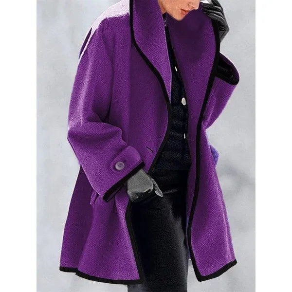 Women's Autumn And Winter Coat Autumn Winter Long Sleeve Casual Outwears Fashion Women Solid Loose Jacket Hoodies Sweatshirts