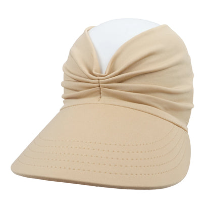Spring and Summer Beach Sun Hat for Women New Ladies Outdoor Sports Empty Top Hat Sun-Protection Visior