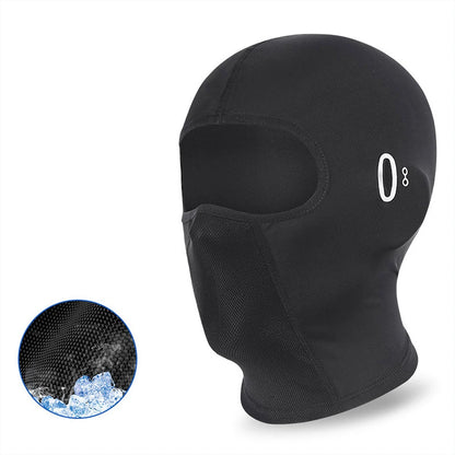 Sun Protection Balaclava  Cycling Full Face Mask Hiking Ice Silk Sun Men Women Sunglasses Holes Cooling Motorcycle Face Cover