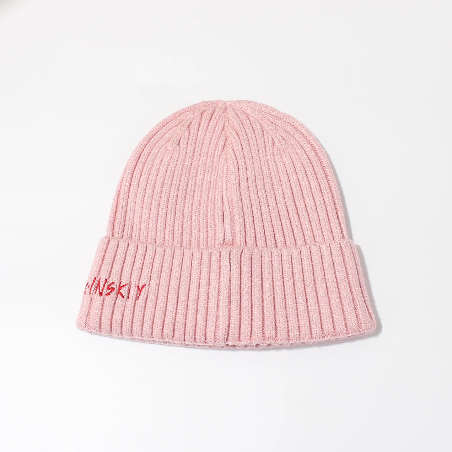 Winter Keep Warm Knitted Beanie Hat | Cold Weather Fashion Hat | Thick Unisex Letter Embroidered Cap for Men and Women |