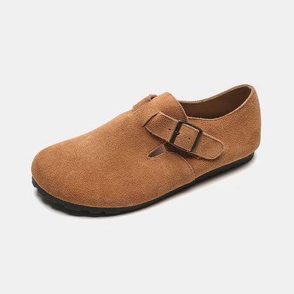 Shoes For Women Fashion Natural Cow Leather Classic Brand Casual Woman Shoes