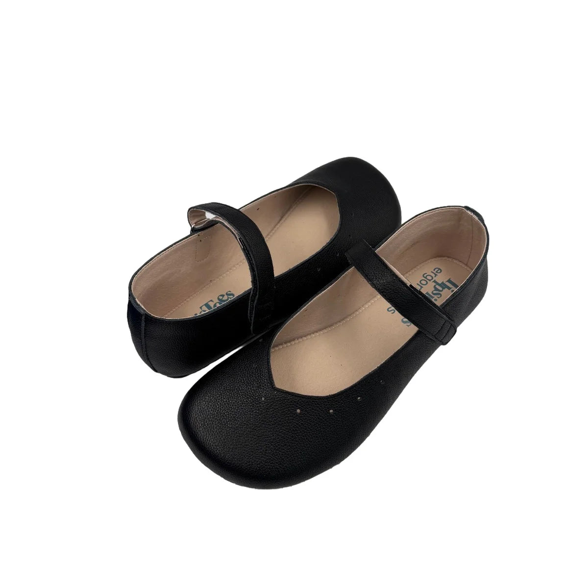 Tipsietoes 2025 Sprinng Autumn Barefoot Genuine Leather Ballerina Mary Jean Women With Flat Soft Sole Zero Drop Wider Toes Box