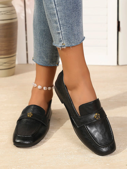2025 New Pointed Toe Fashion Women Shoes Spring Autumn Elegant Party Daily Low Heels Pump Footwear Women Minimalist Flats Shoes