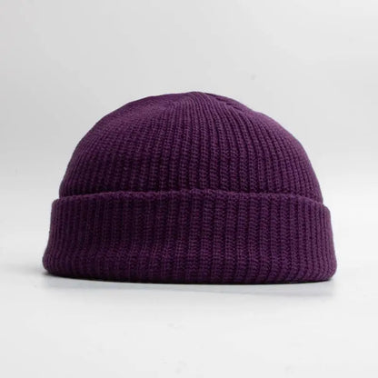 2025 Boys Girls Winter Knitted Beanies Solid Keep Warm Loop Small Beanie Caps Keep Head Warm Winter Hats Yellow Red