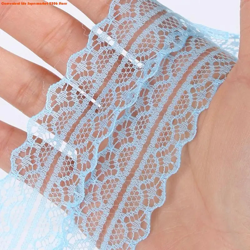 E06E 1 Pair Lace Shoelaces for Women and Girls 3CM Wide Flat Design Shoestrings Laces for Sneakers and Casual Wear Shoes