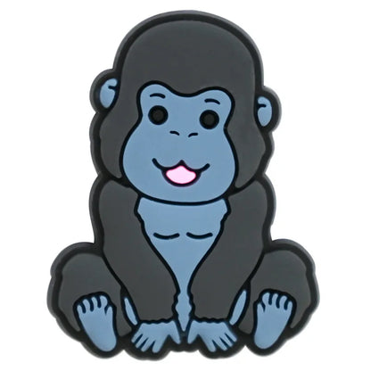 monkey sloth snail marine tiger lion crab PVC shoe Charms Buckle Fit Wristbands accessories Decoration Bands gift unisex party