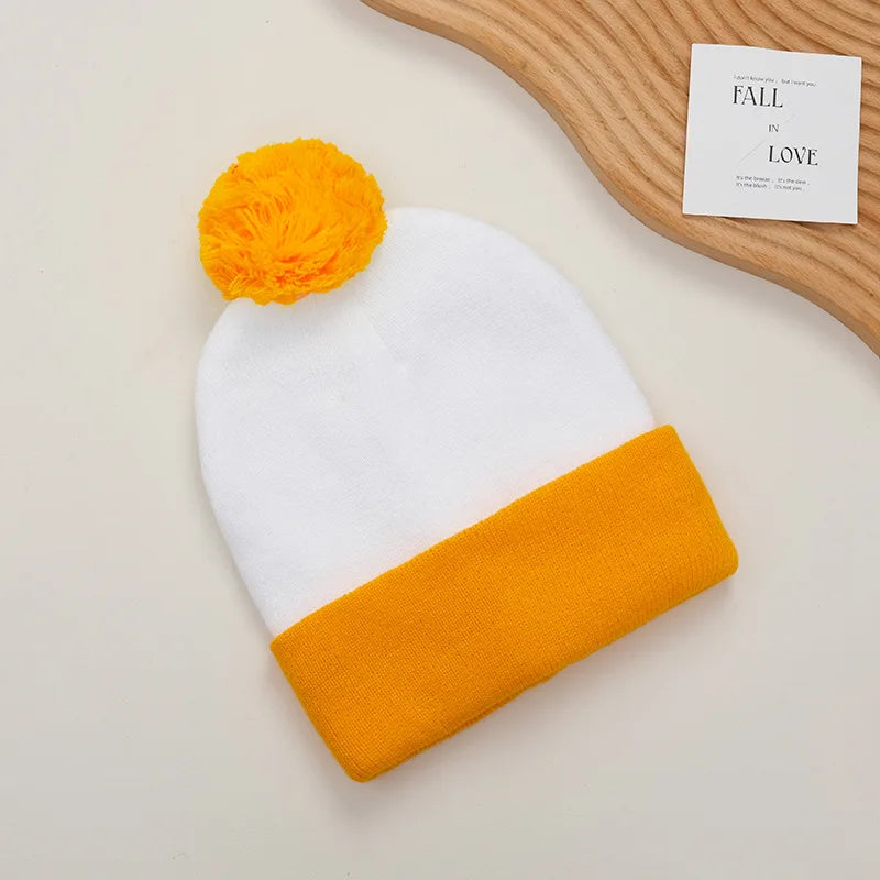 2pc Christmas Cosplay Funny Beanie Hat and Gloves,Unisex Winter Warm Classic Knitted Hat,Halloween,new Year Costume Accessories