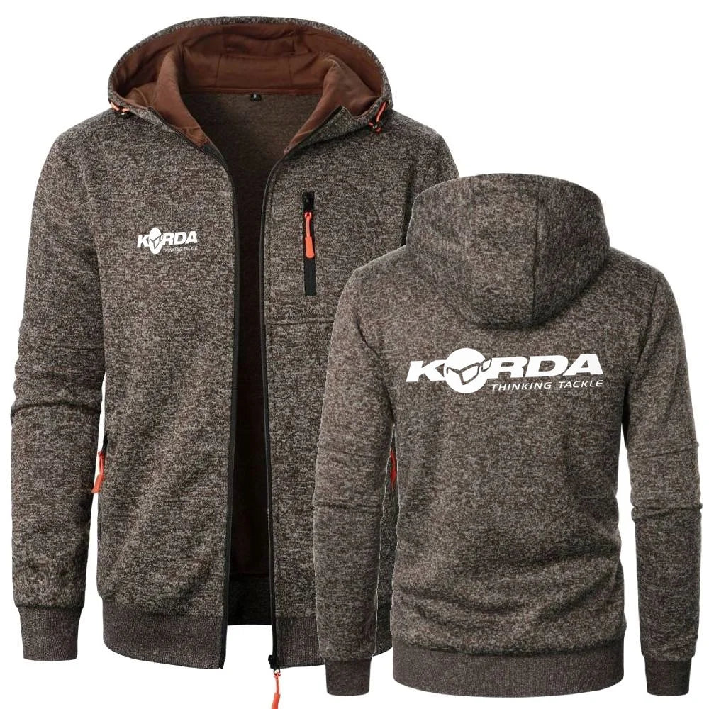 Men's Sweatshirts Korda Inspired Tribute Hoodies Jacket Zipper Cardigan Sweaters Sportwear Outerwear Fleece Hoody Streetwear