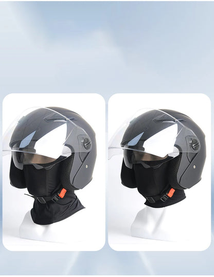 Sun Protection Balaclava  Cycling Full Face Mask Hiking Ice Silk Sun Men Women Sunglasses Holes Cooling Motorcycle Face Cover