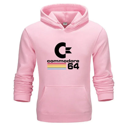 Comfortable Men Hoodie Tracksuit Autumn Winter Male Sweatshirts Commodore 64 Cool Clothing Long Sleeve Hoodies Street Hooded