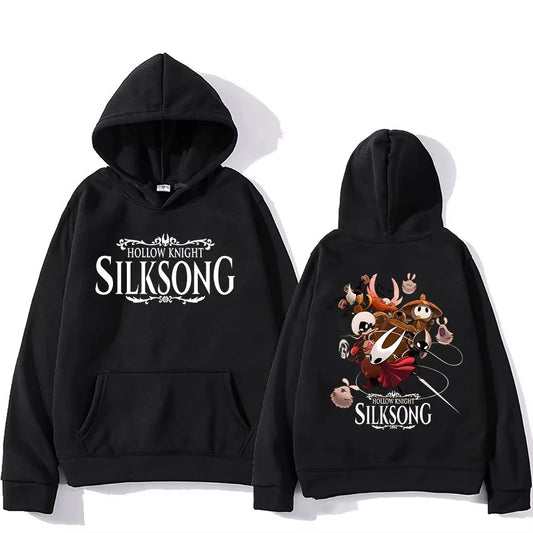Hollow Knight Silksong Hot Game Hoodies Long Sleeve Fashion Casual Pullovers High Street Women Men Sweatshirt Fashion Streetwear