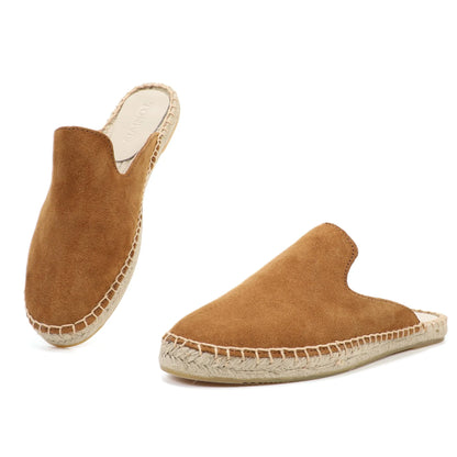 Classic Espadrille Mules for Women - Comfy and Versatile Slippers in Trendy Colors