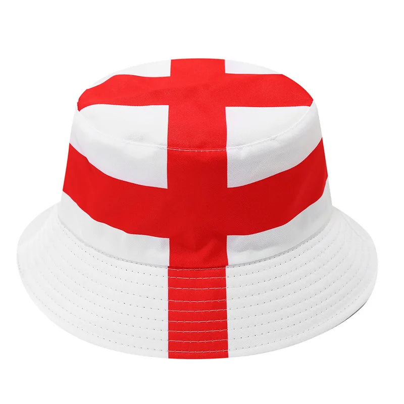 2026 Countries National Flag Bucket Hat Men Women Football FanParty Football Cup Sports Support Sun Hat Soccer Fan Fisherman Hat