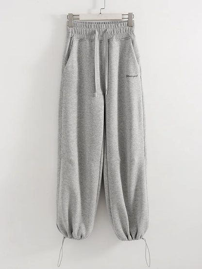 Women Tracksuits Winter Fleece Sweatsuit Brown Warm Crop Zipper Hoodies And Sweatpants Set For Women 2 Piece Velvet Pants Sets