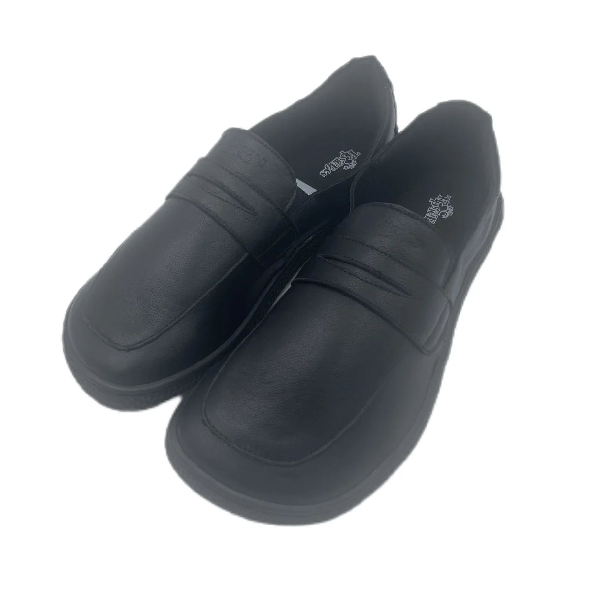 Tipsietoes 2025 Sprinng Autumn Barefoot Genuine Leather Men Women Slippers With Flat Soft Sole Zero Drop Wider Toes Box