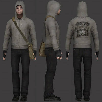 Zipped Hoodie Cry of Fear Simon's Hooded Cosplay Sweatshirt Winter Sweater Gamer Gift Trendy Aesthetic Hoodies