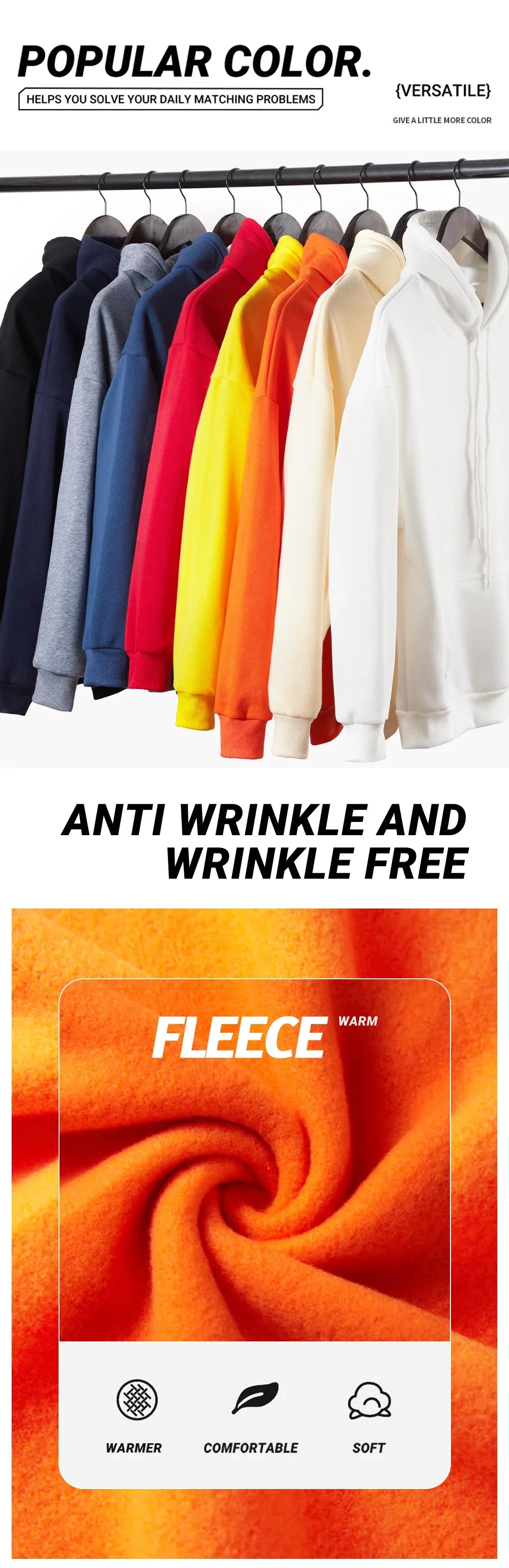 Dear Person Behind Me Hoodie Women Colored Letters Warm Fleece Woman Hoody Fur-liner Spring Autumn Hoodies Y2K Casual Tops