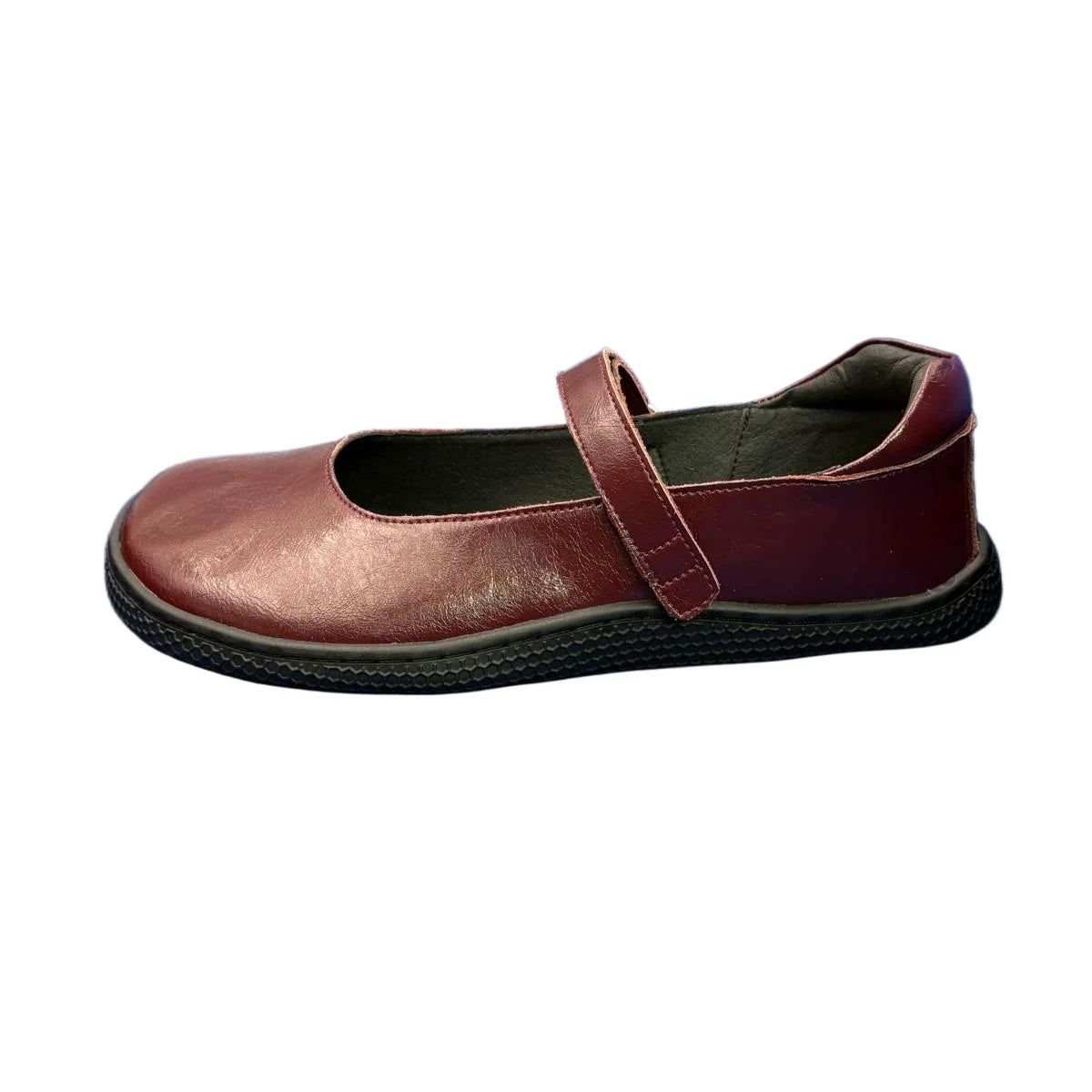 Tipsietoes 2025 Sprinng Autumn Barefoot Leather Ballerina For Women With Flat Soft Sole Zero Drop Wider Toes Box Light Weight