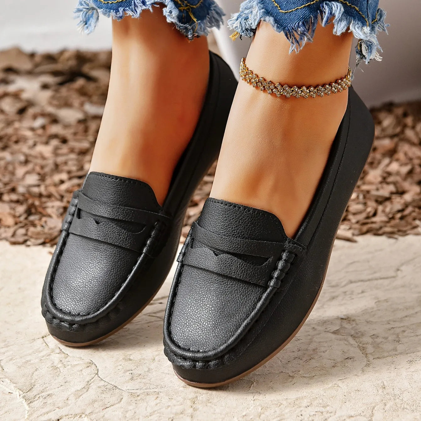 Women Flats Shoes Comfortable Lightweight Fashion Hot Loafers Spring and Autumn Shallow Casual Sneakers Outdoor Shoes for Women