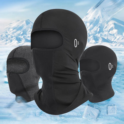 Sun Protection Balaclava  Cycling Full Face Mask Hiking Ice Silk Sun Men Women Sunglasses Holes Cooling Motorcycle Face Cover