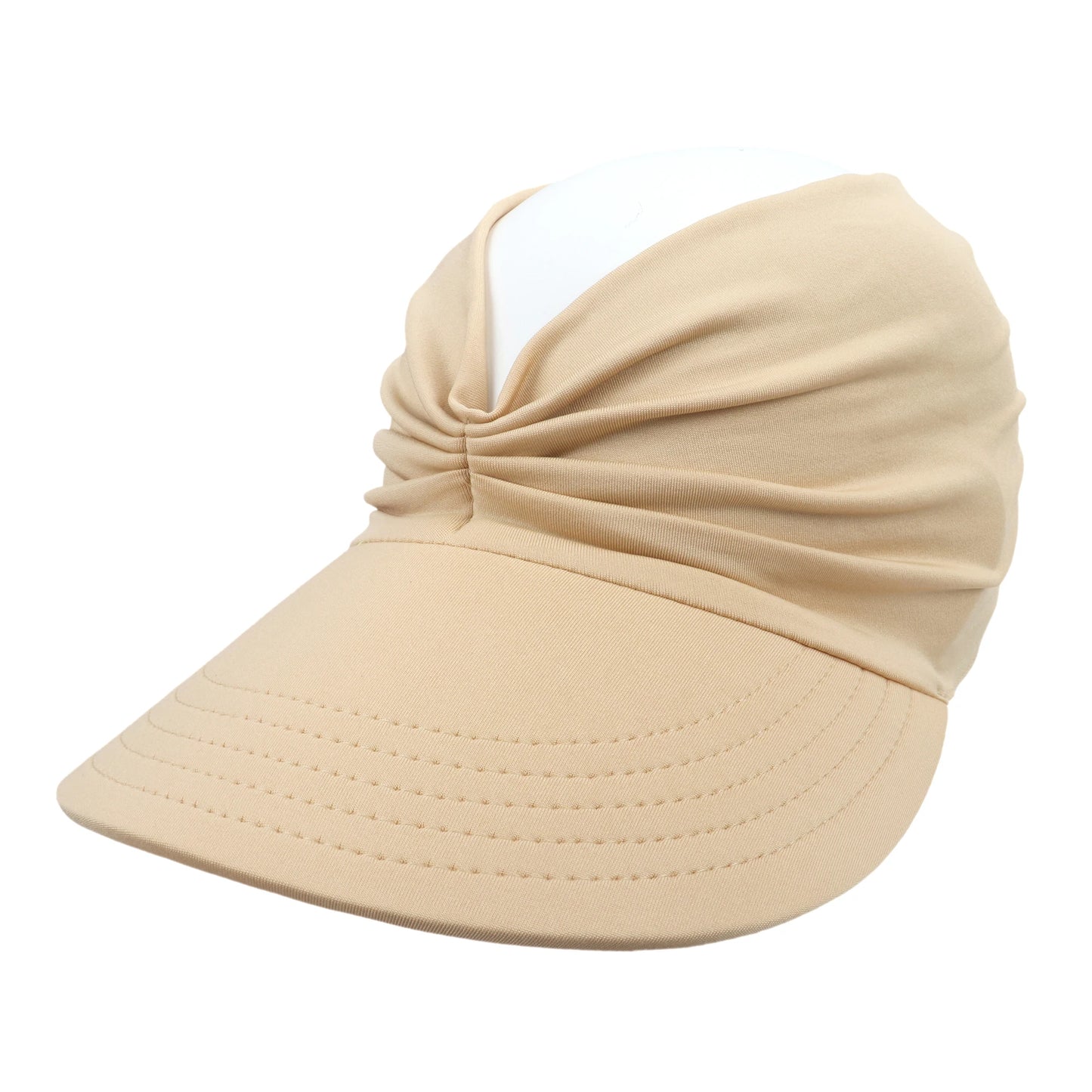 Spring and Summer Beach Sun Hat for Women New Ladies Outdoor Sports Empty Top Hat Sun-Protection Visior