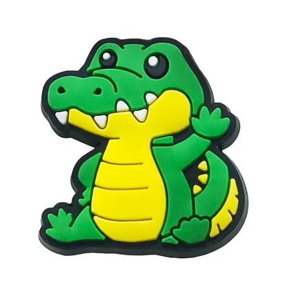 Sale 1Pcs Cute Various Animals Shoe Charms for Crocs Accessories Decorations Clog Shoe Pin Adults Party Favor Gifts