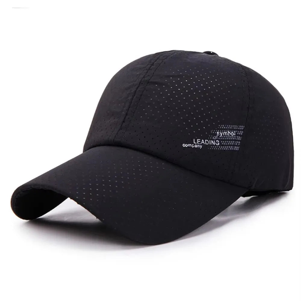 Quick Dry Adjustable Unisex Baseball Caps Summer Outdoor Sun Hats For Women Men Golf Fishing