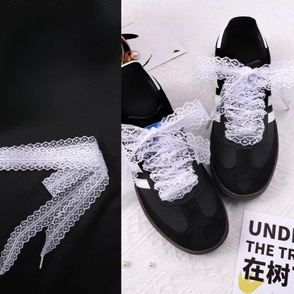 1Pair Shoe Laces New Casual Sneakers Flat Shoelaces Fashion Rope Shoelace for Shoes 100/120/140CM Shoes Accessories
